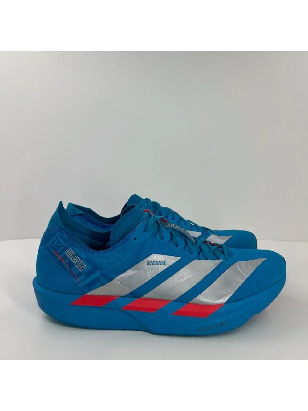 Adidas Adizero Takumi Sen 11 Running Sneakers Mens 13 Racing JR4794 Blue Silver